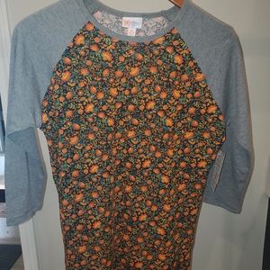 NWT Lularoe XS Randy Baseball T